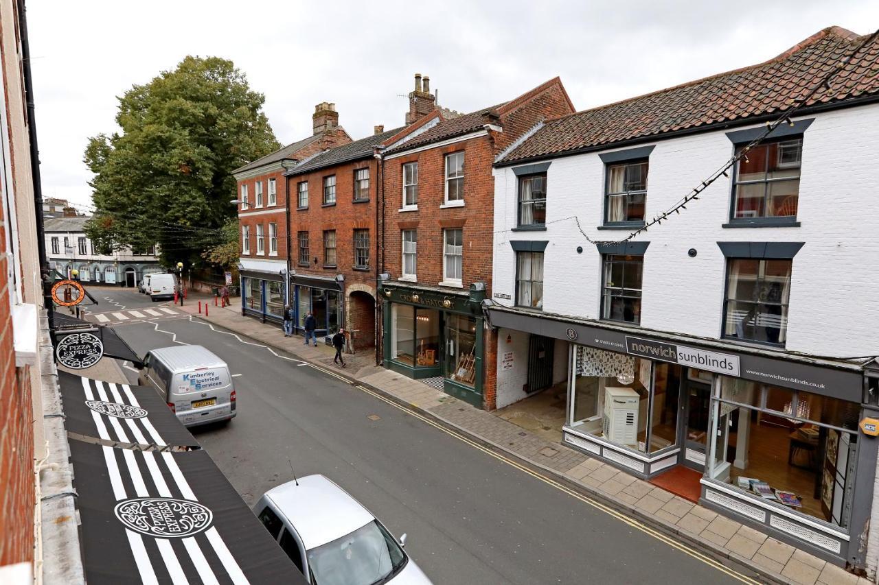 Elegant Norwich Apartment In The Lanes W Parking Eksteriør bilde